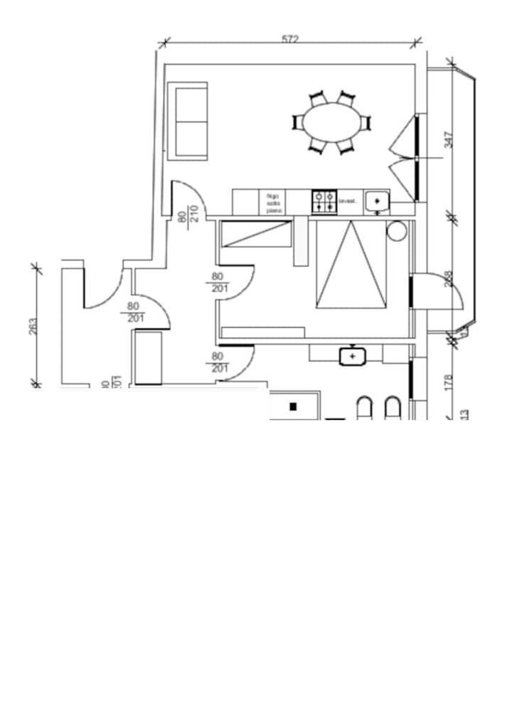 Apartment Choco - Nuovo 45 Mq A 10 Minuti Dal Centro Storico Di *